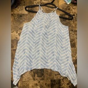 Monteau stripes summer camisole size medium